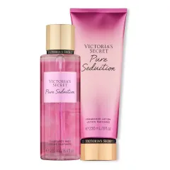 Kit Pure Seduction Body Splash + Creme Victória's Secret